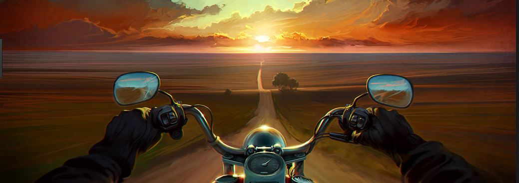Riding into the Sunset
